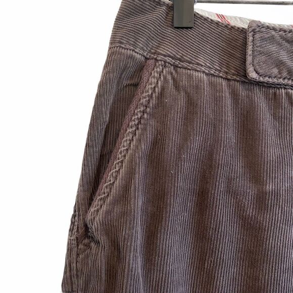 Free People Brown Cropped Corduroy Pants - Picture 3 of 11
